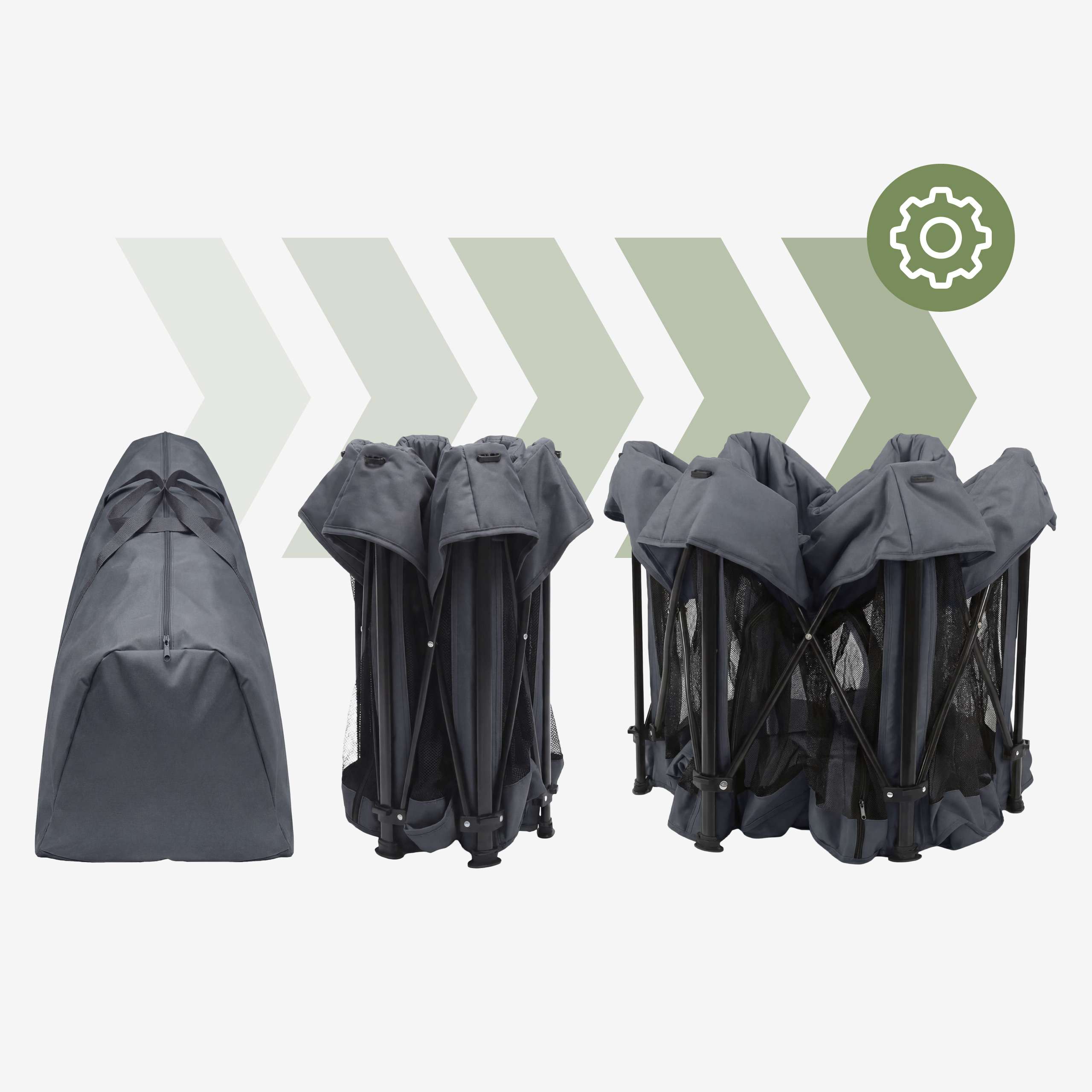 Składanie kojca Cozy 30