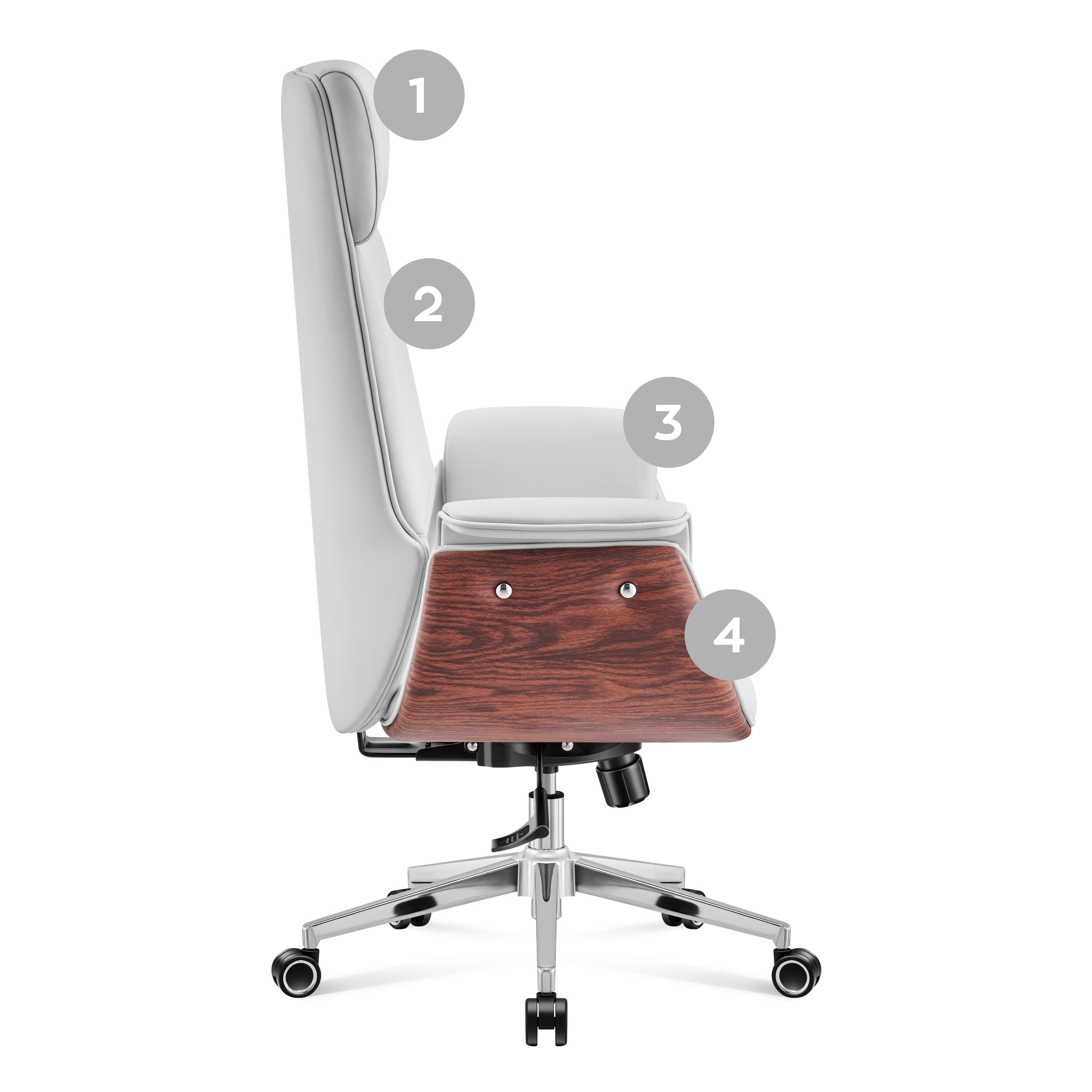 Prawy bok Boss 8.2 White