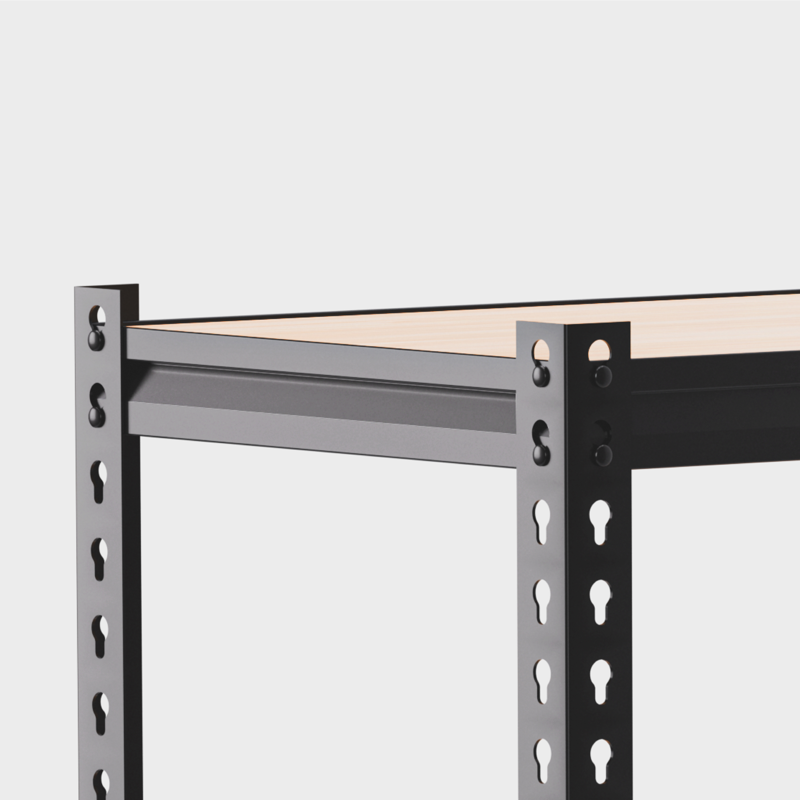 Malowany proszkowo stelaż