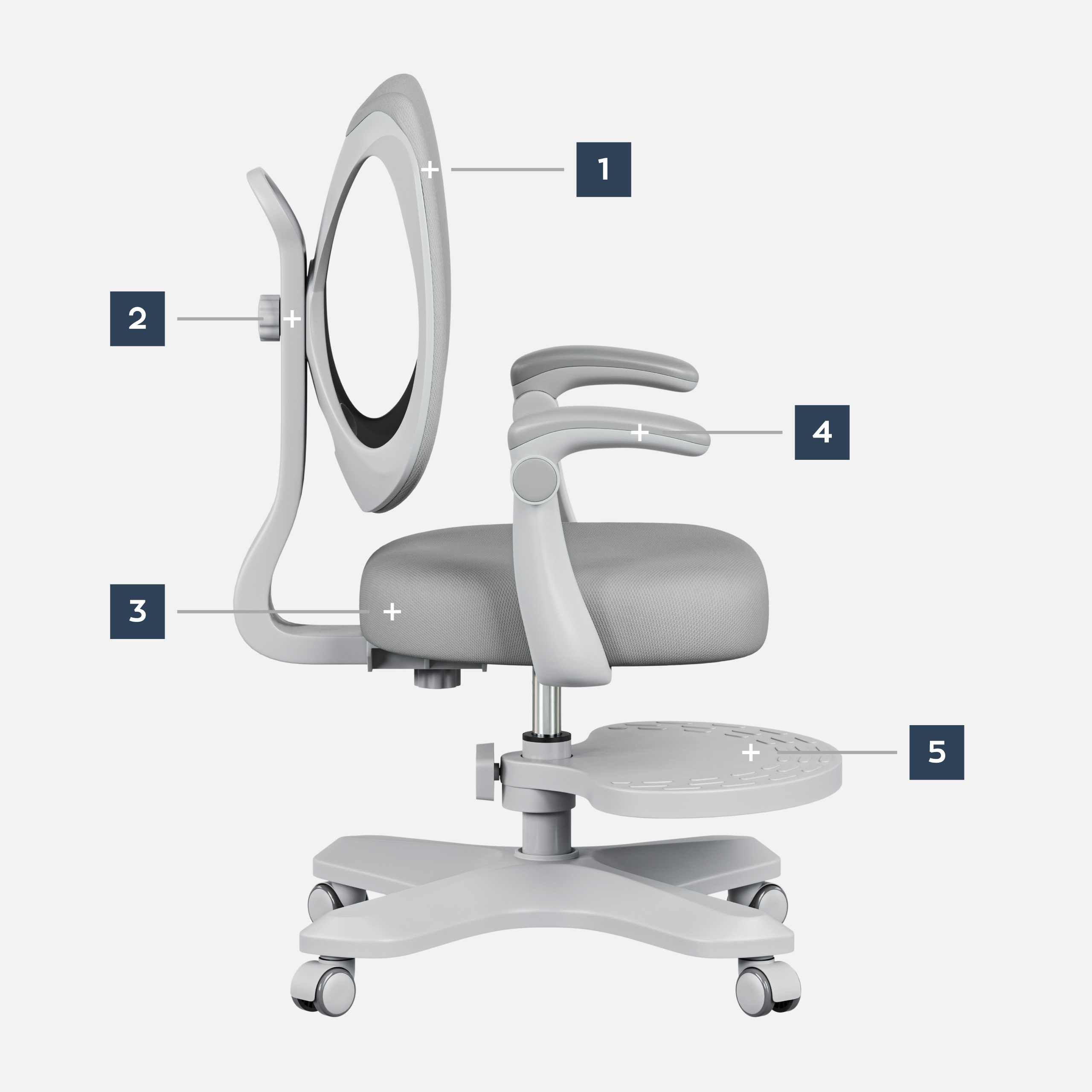 Junior 4.6 fotel dla dziecka tył