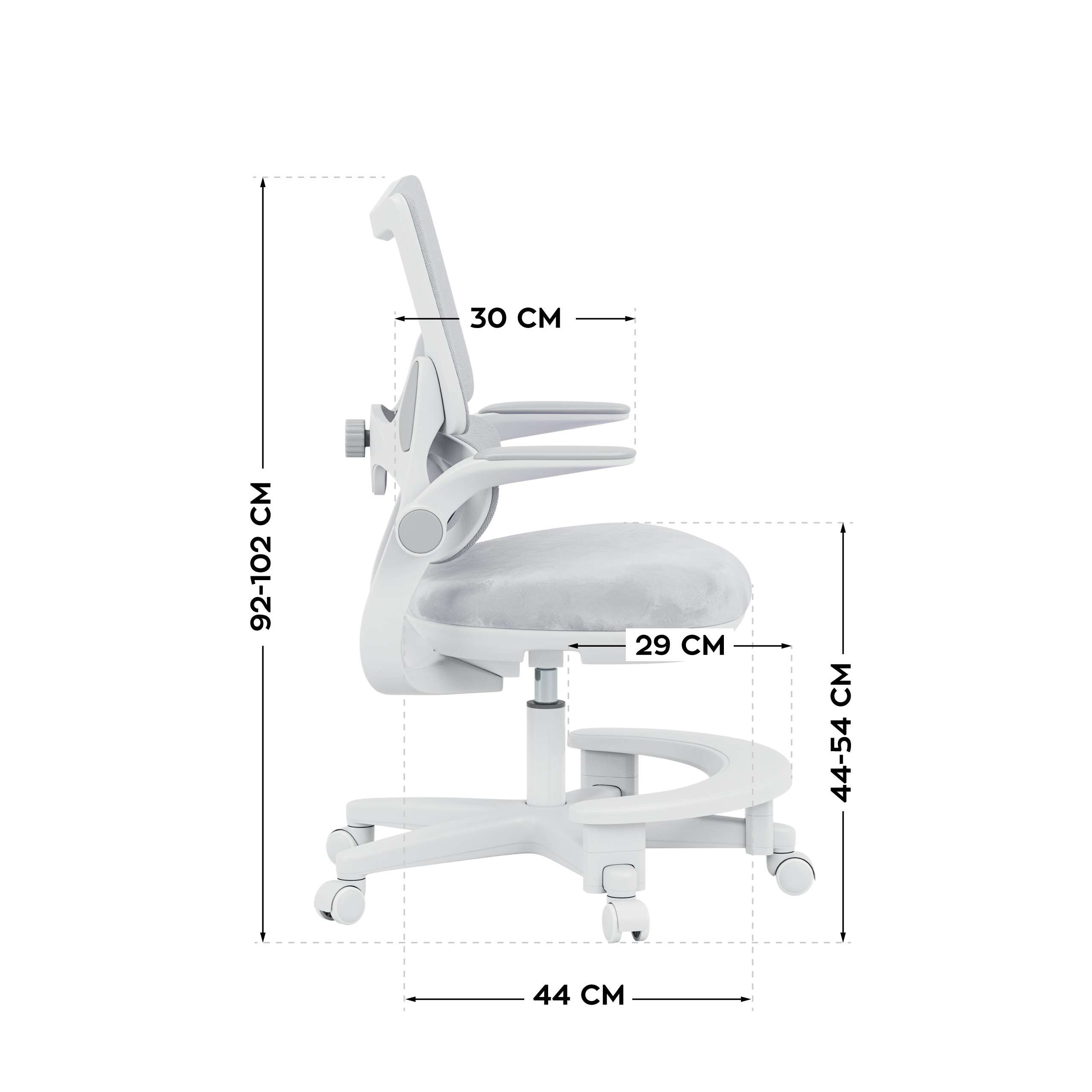 Wymiary – widok z boku