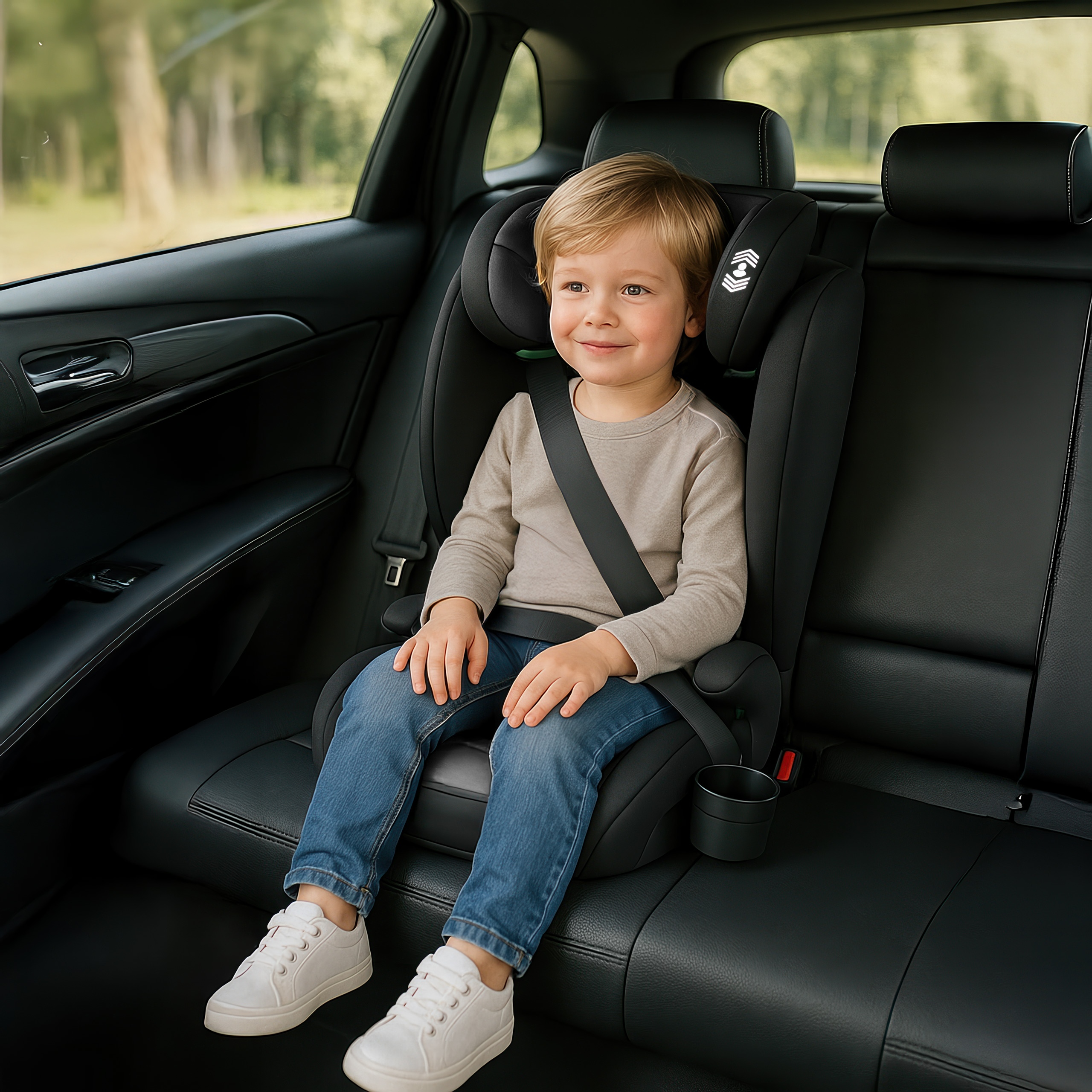 Aranżacja fotelika Joy 20 w samochodzie