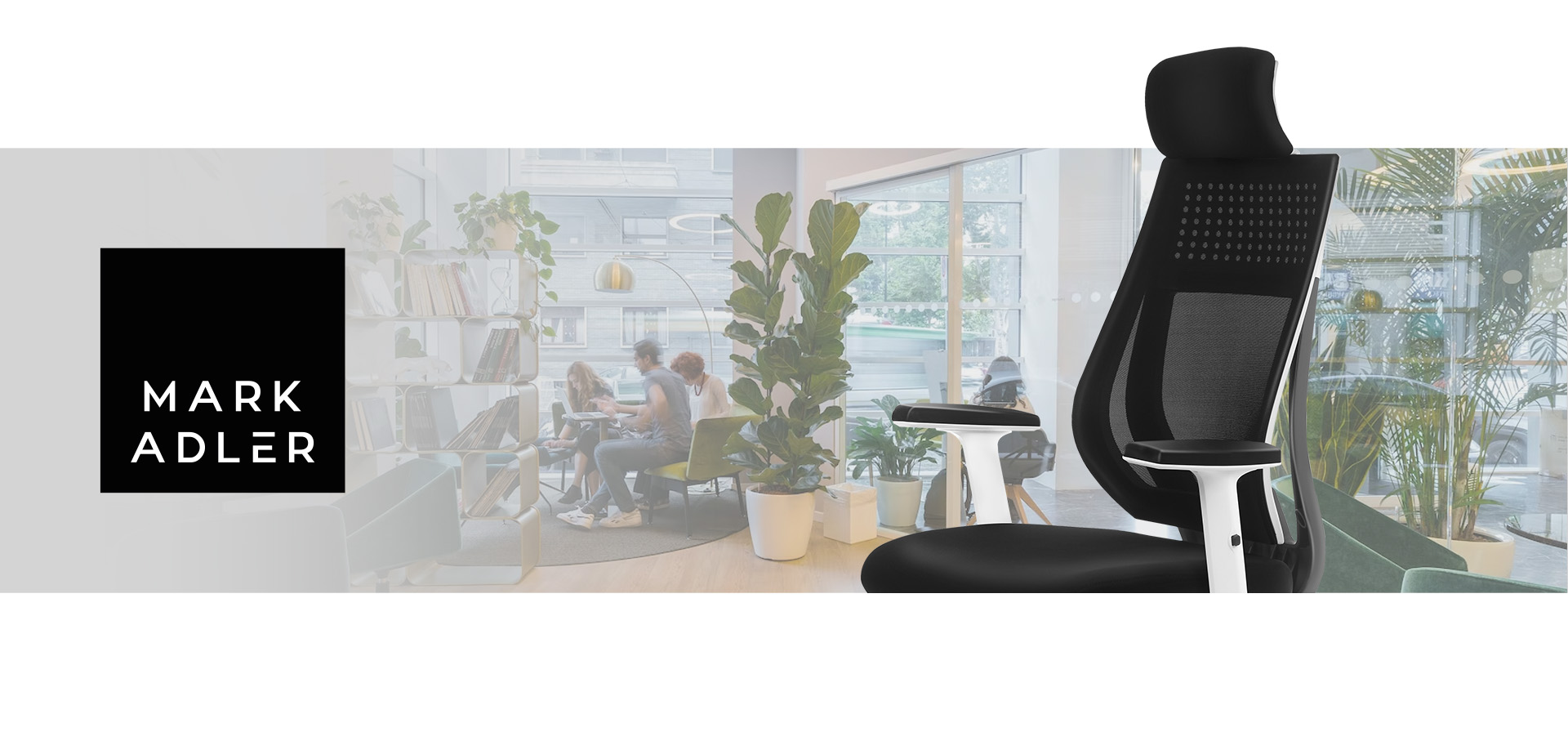 Banner fotela biurowego Mark Adler Manager 3.9 Black