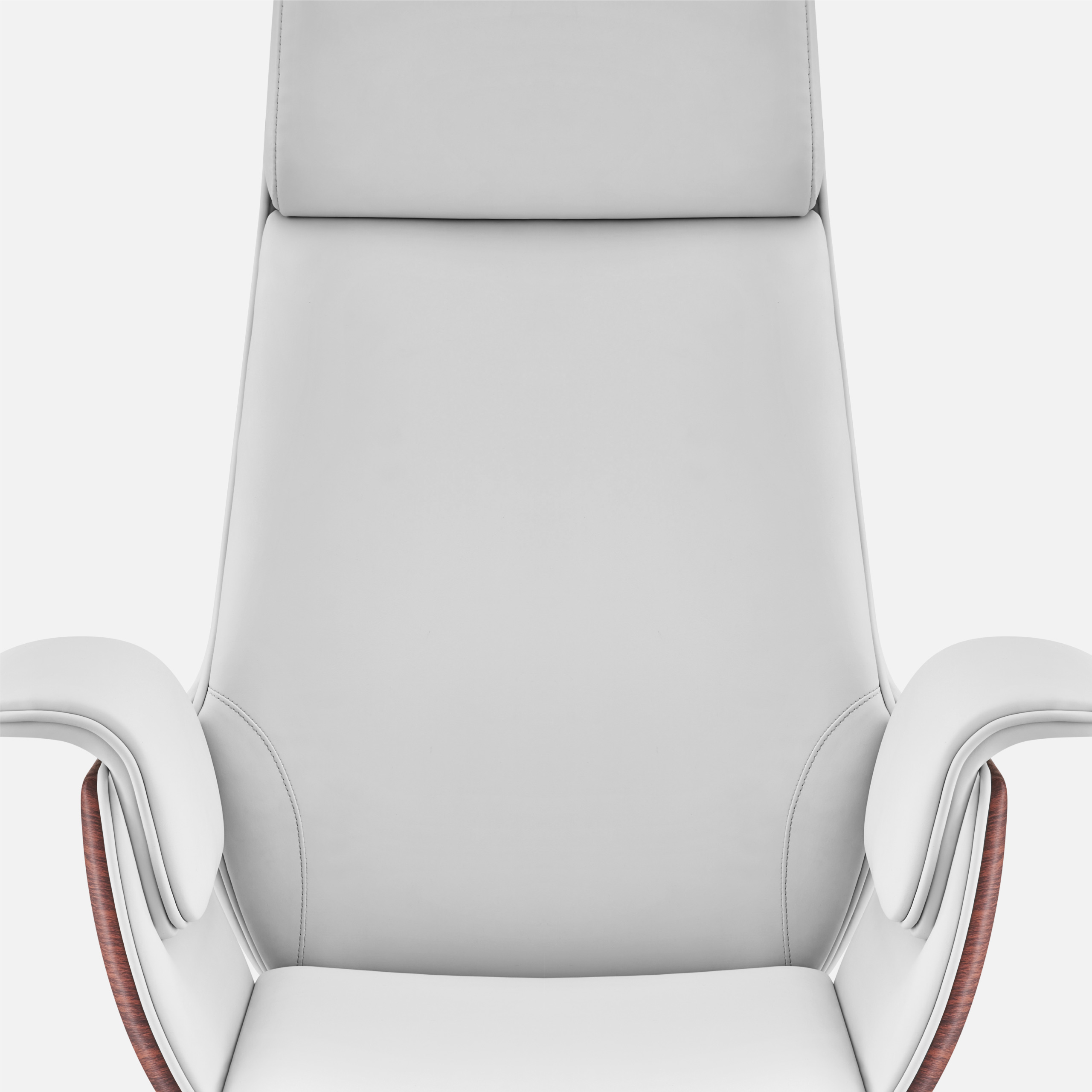 Ergonomiczny zagłówek w fotelu Boss 8.2 White