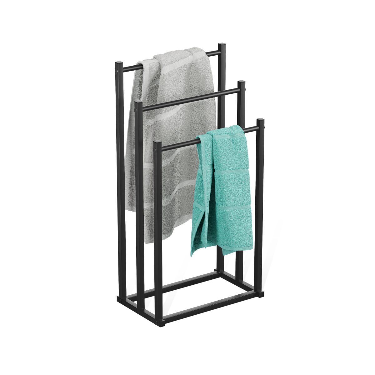 Wieszak ścienny na ręczniki Mark Adler 2.0 Black