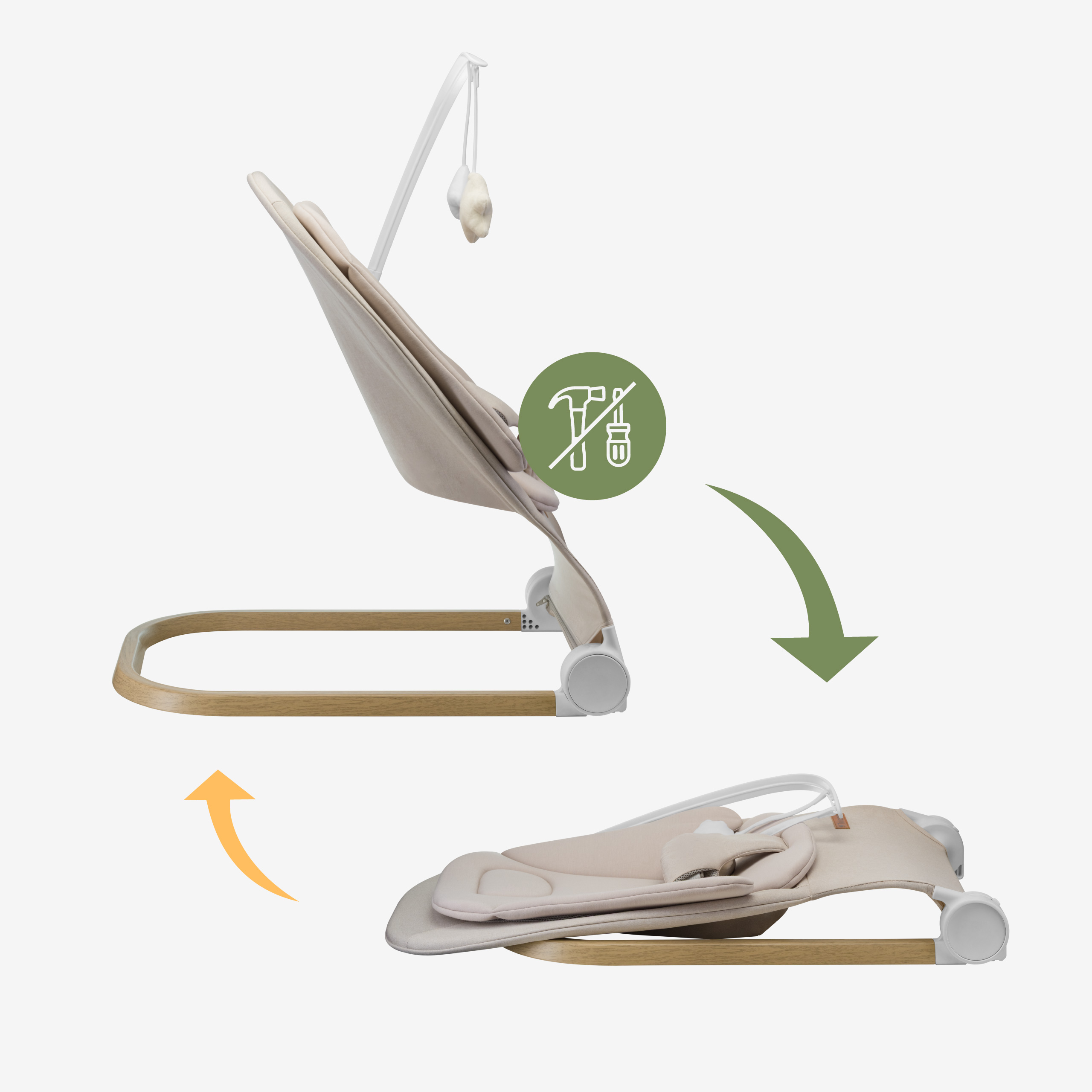 Łatwe składanie Moon 50