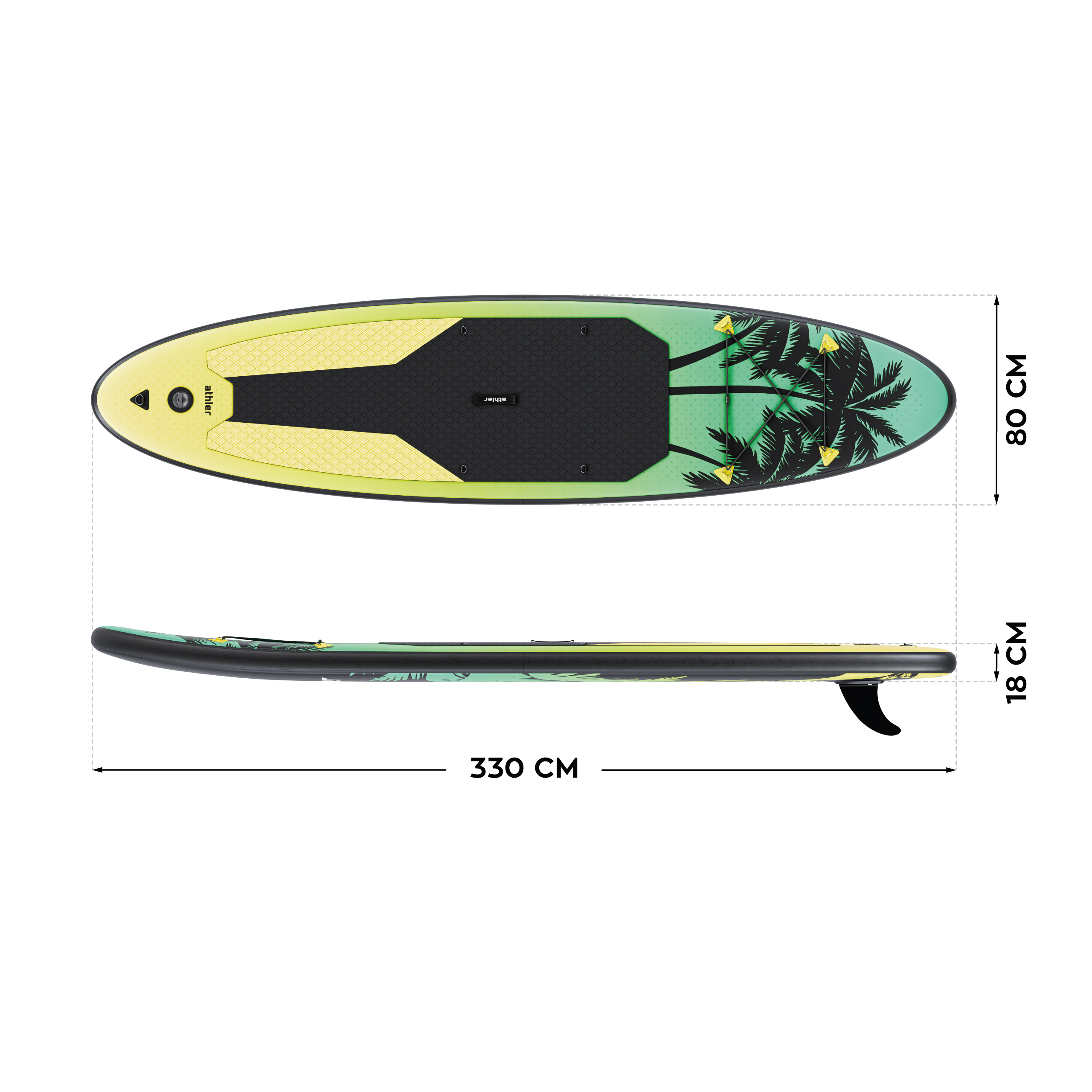 SUP Athler wymiary