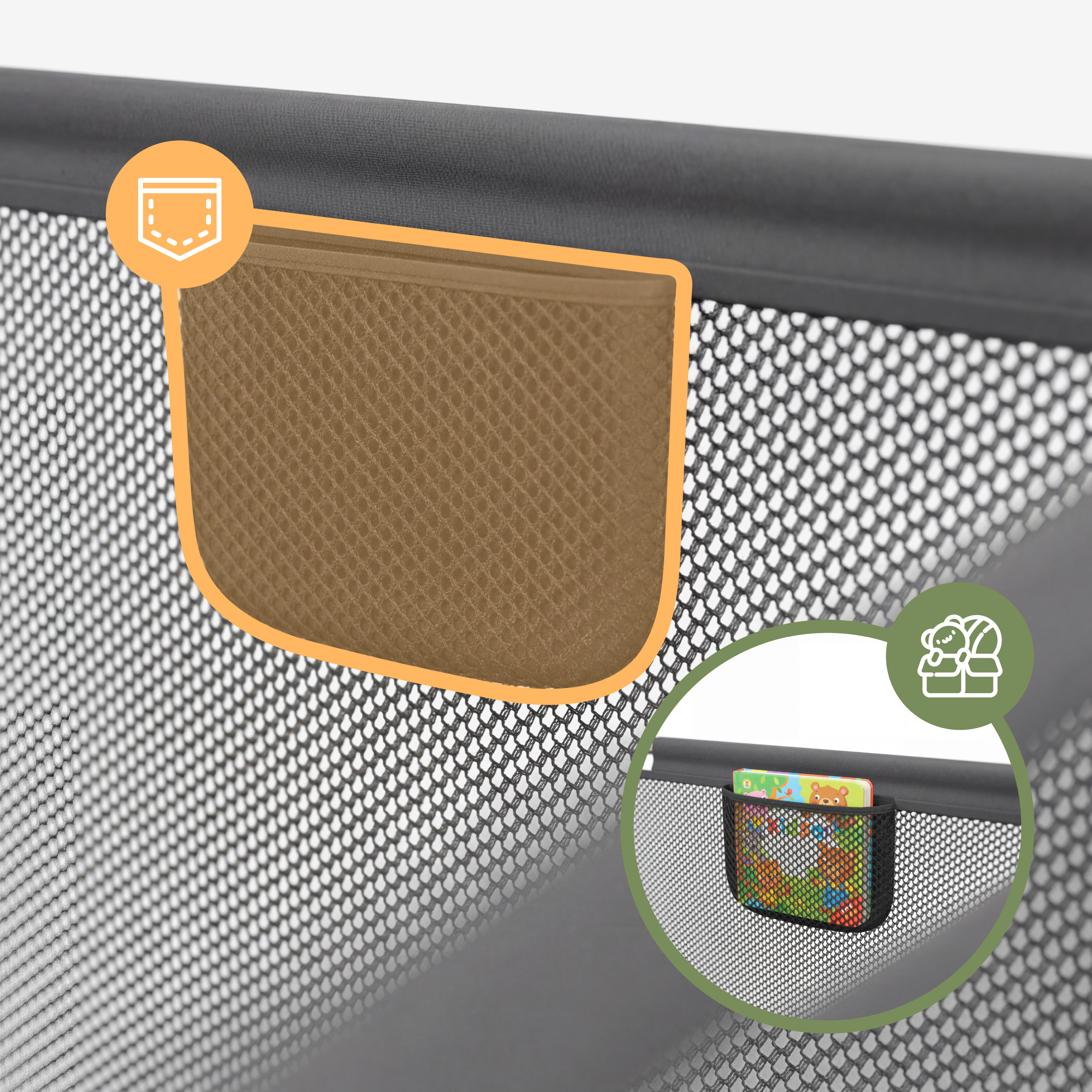 Kojec Cozy 22 - kieszonka