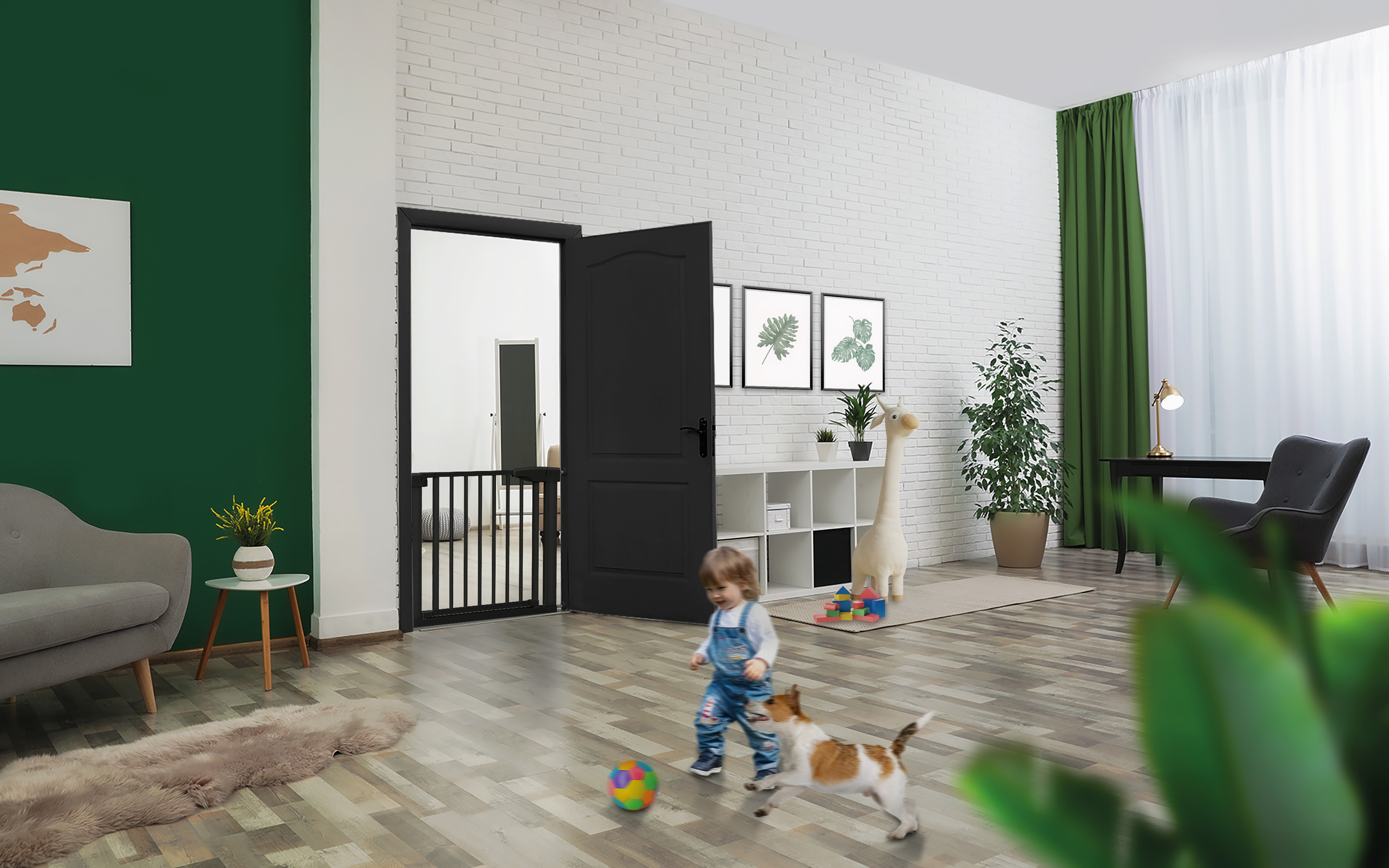 Bramka Guardian zamontowana we framudze