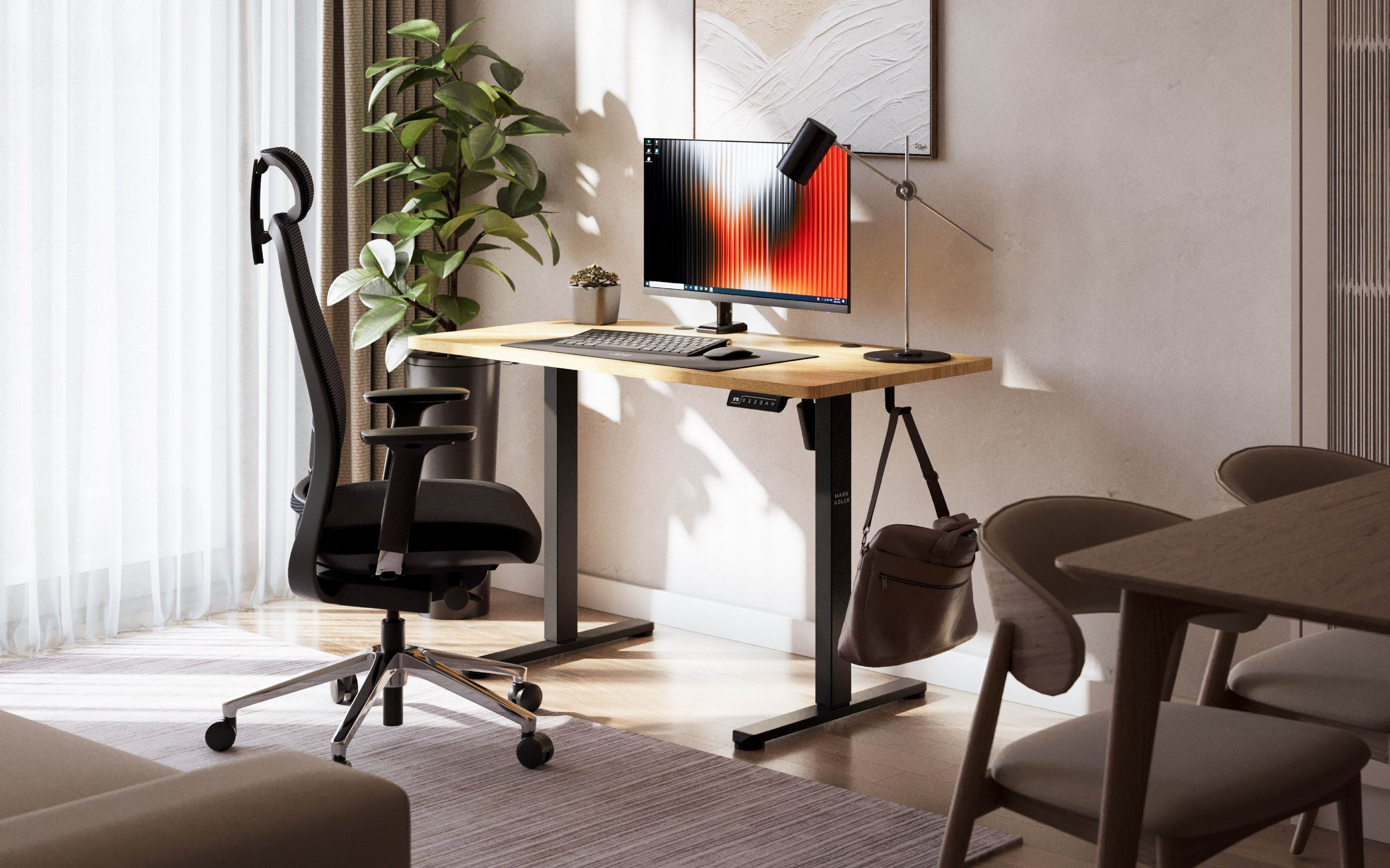 Aranżacja biurka Leader 6.9