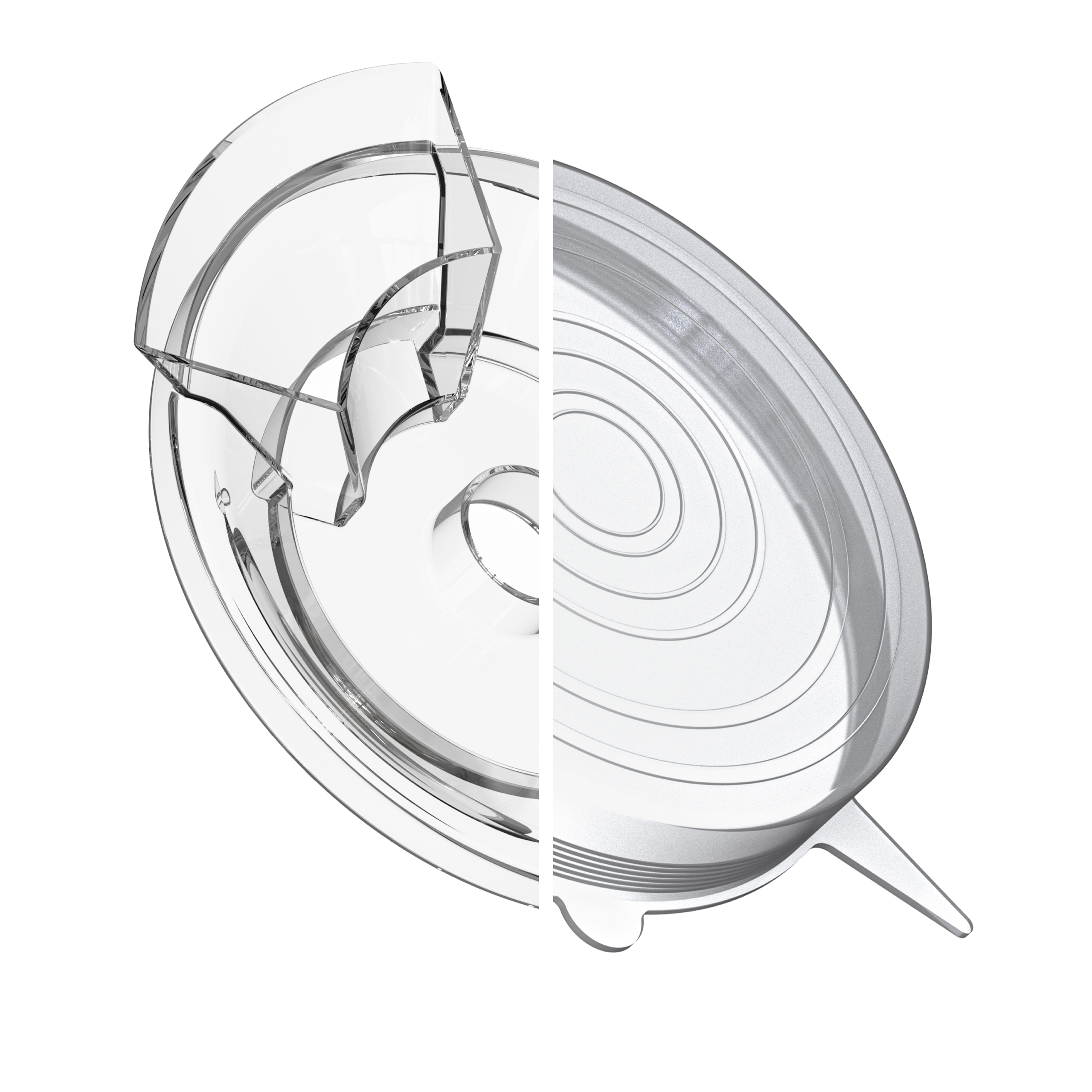 2 pokrywki w misie Cosmiq