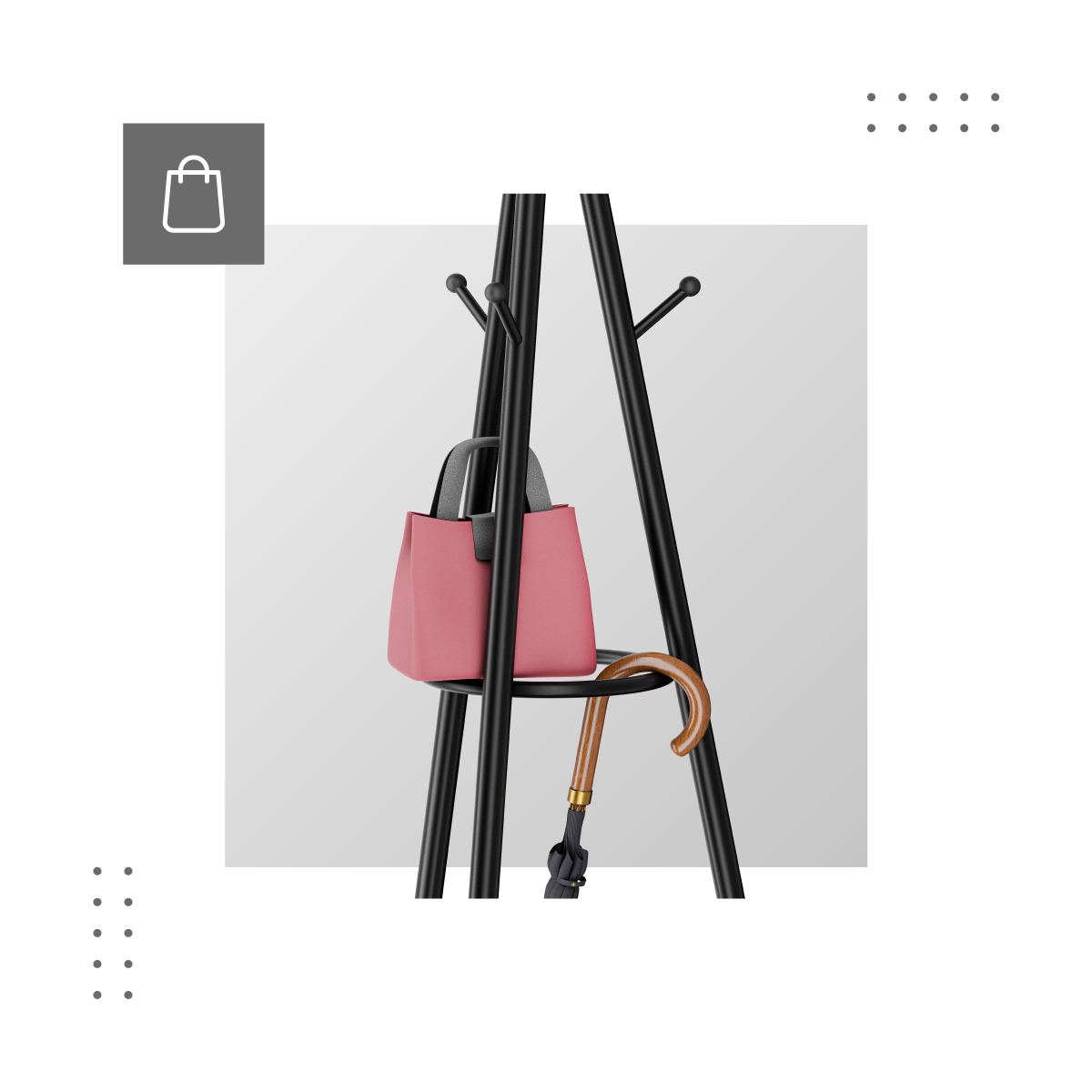 Wieszak na parasole Host 3.0